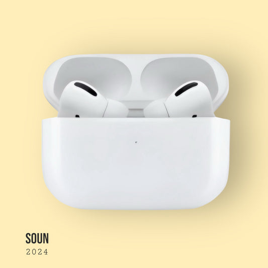 SOUN©️ - Air Pods Pro 1e génération (2021) - Boîtier de charge Magsafe et chargeur